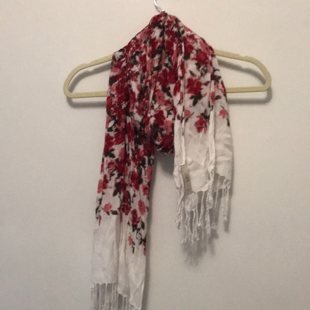 LOFT Floral scarf